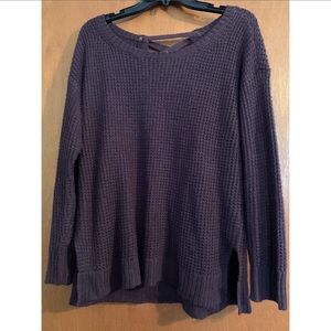 Size L American Eagle purple sweater
